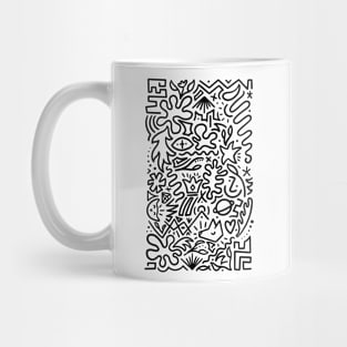 Pattern X Vertical Mug